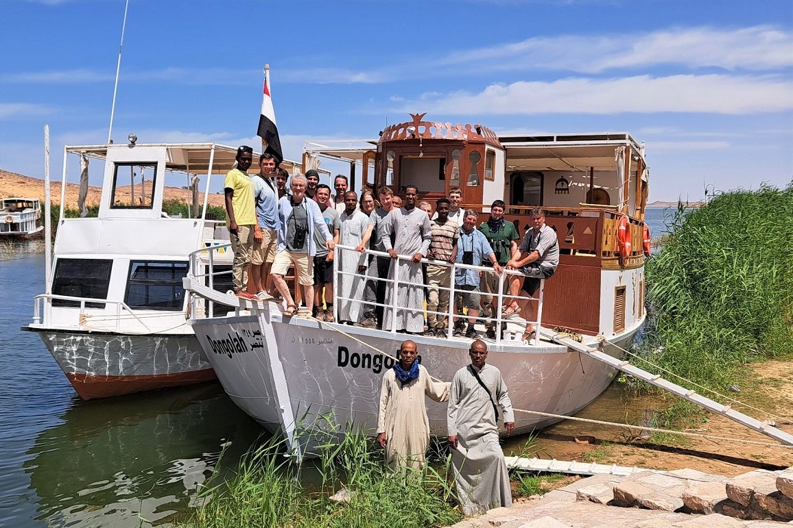 Mit gut gefülltem Expeditionstagebuch zurück: Fünfte Nasserstausee ...
