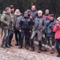 Zum 14. deutsch-tschechischen Ringdrossel-Treffen auch Besuch beim Farbberingungsprojekt am Tannenhäher