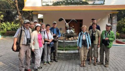 Bartmeise-Reisegruppe Südindien